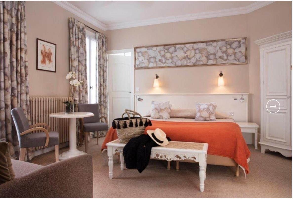 Hotel & Restaurant Le Central Trouville Habitación foto